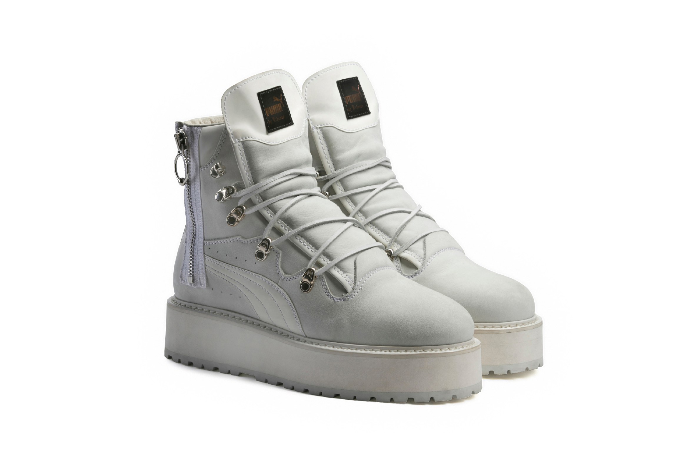 puma sneaker boot white
